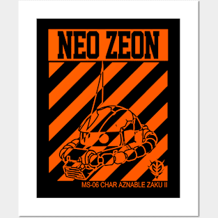 ZAKU ORANGE Posters and Art